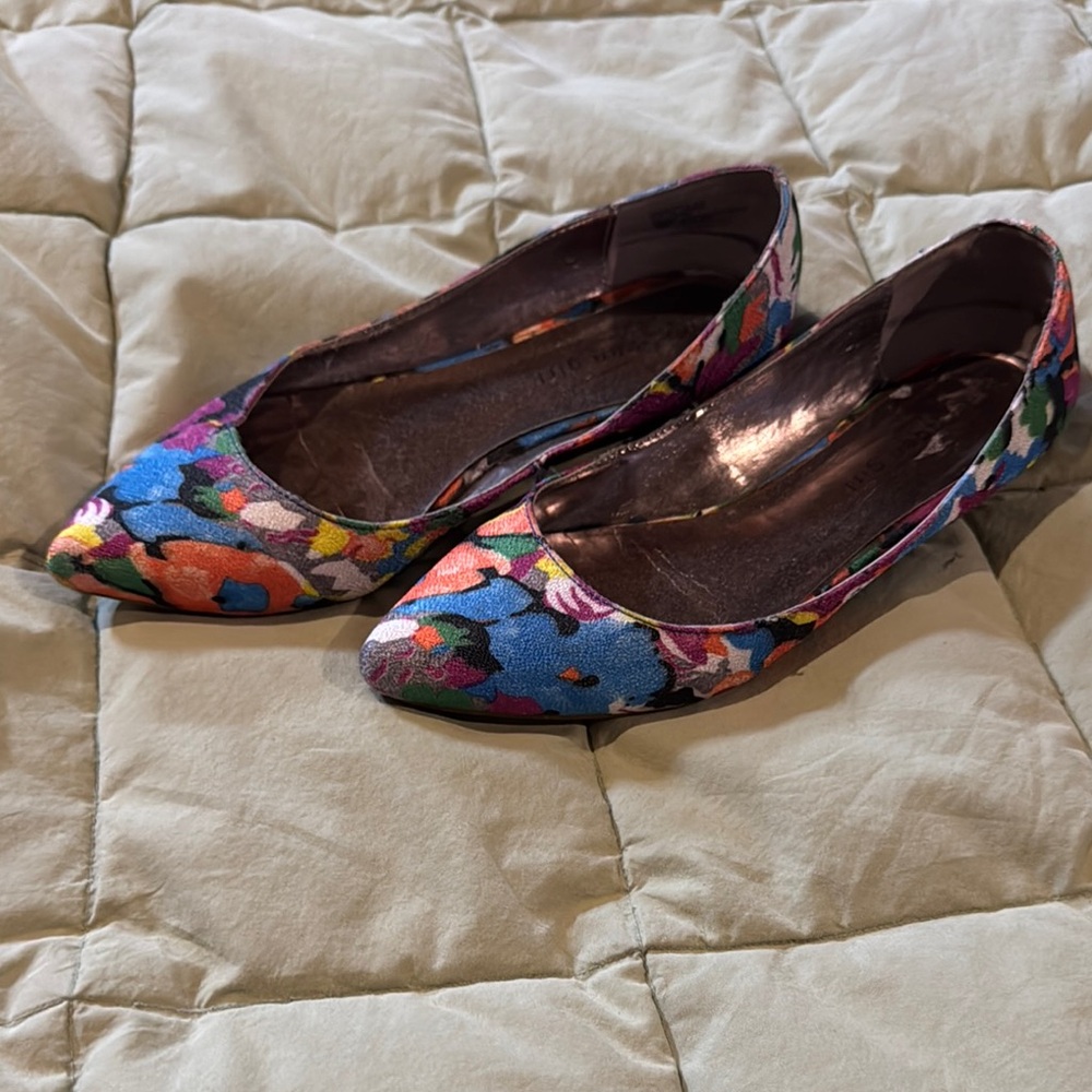 Madden Multi Color Floral Flats